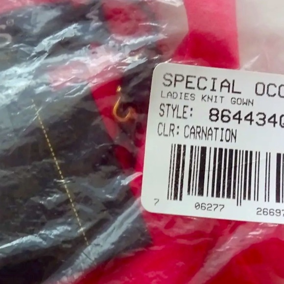 $320 ABS Allen Schwartz Shoulder Cut Out Gown Medium Pink Formal Deep Front Slit - Picture 9 of 15